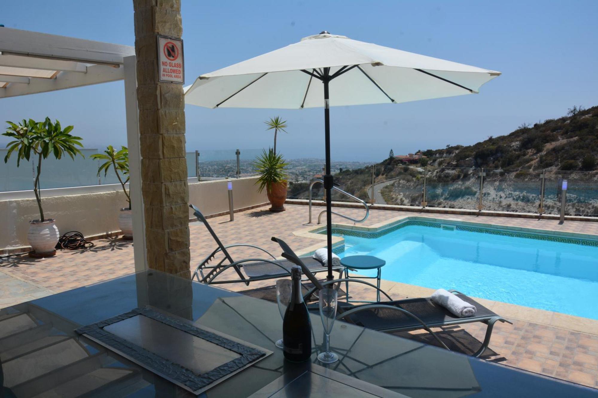 Villa Ocean Breeze Pégeia Exteriör bild