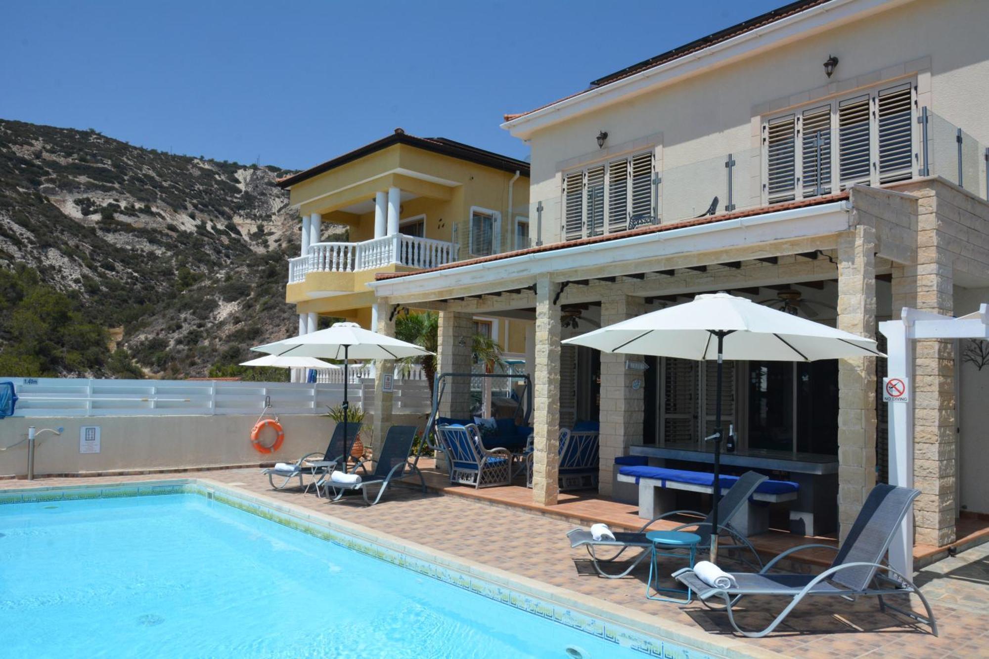 Villa Ocean Breeze Pégeia Exteriör bild