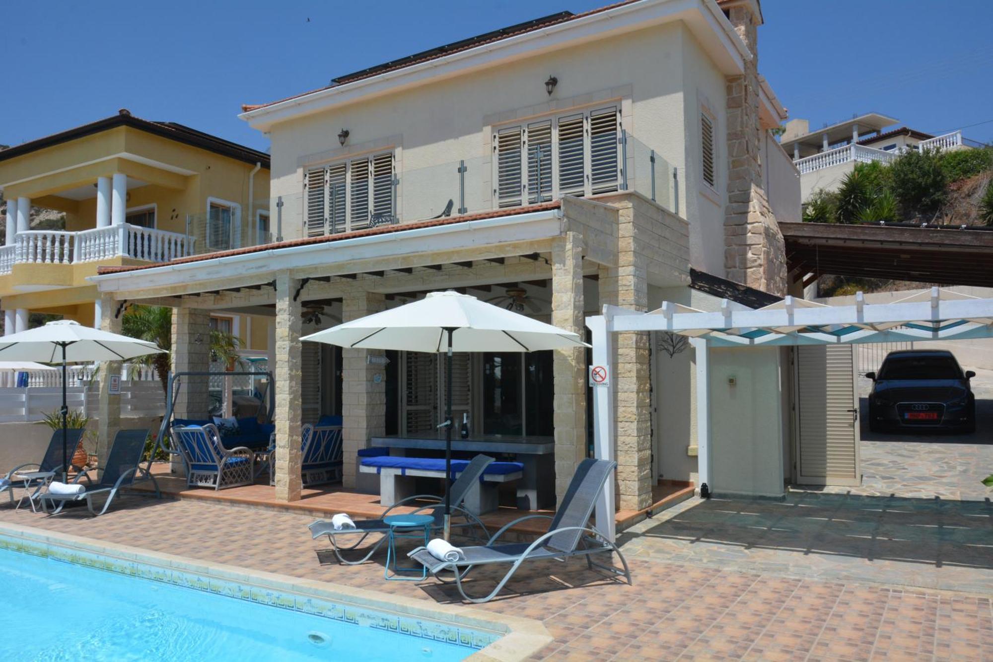 Villa Ocean Breeze Pégeia Exteriör bild